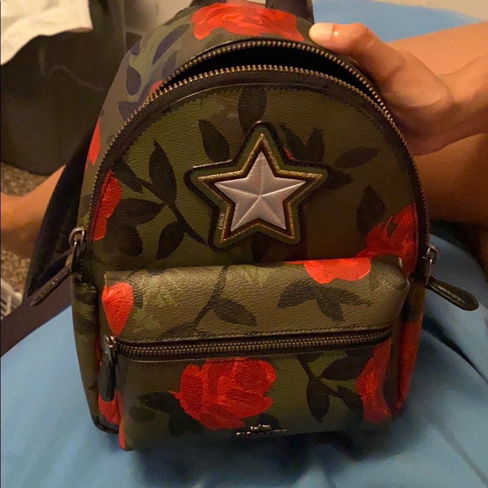 Small coach backpack